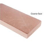 Leather strop and polishing paste