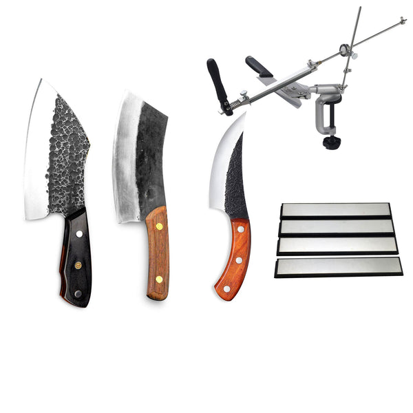 Iki Ruixin Pro™ Sharpener + 4 Whetstones Set – WASABI Knives