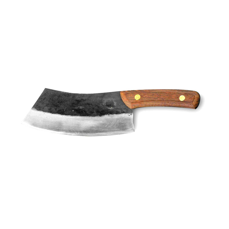 Coolina Altomino Handmade Chef Knife, 7.1 in High Manganese Clad Steel Blade, for Slicing Meat and Vegetables