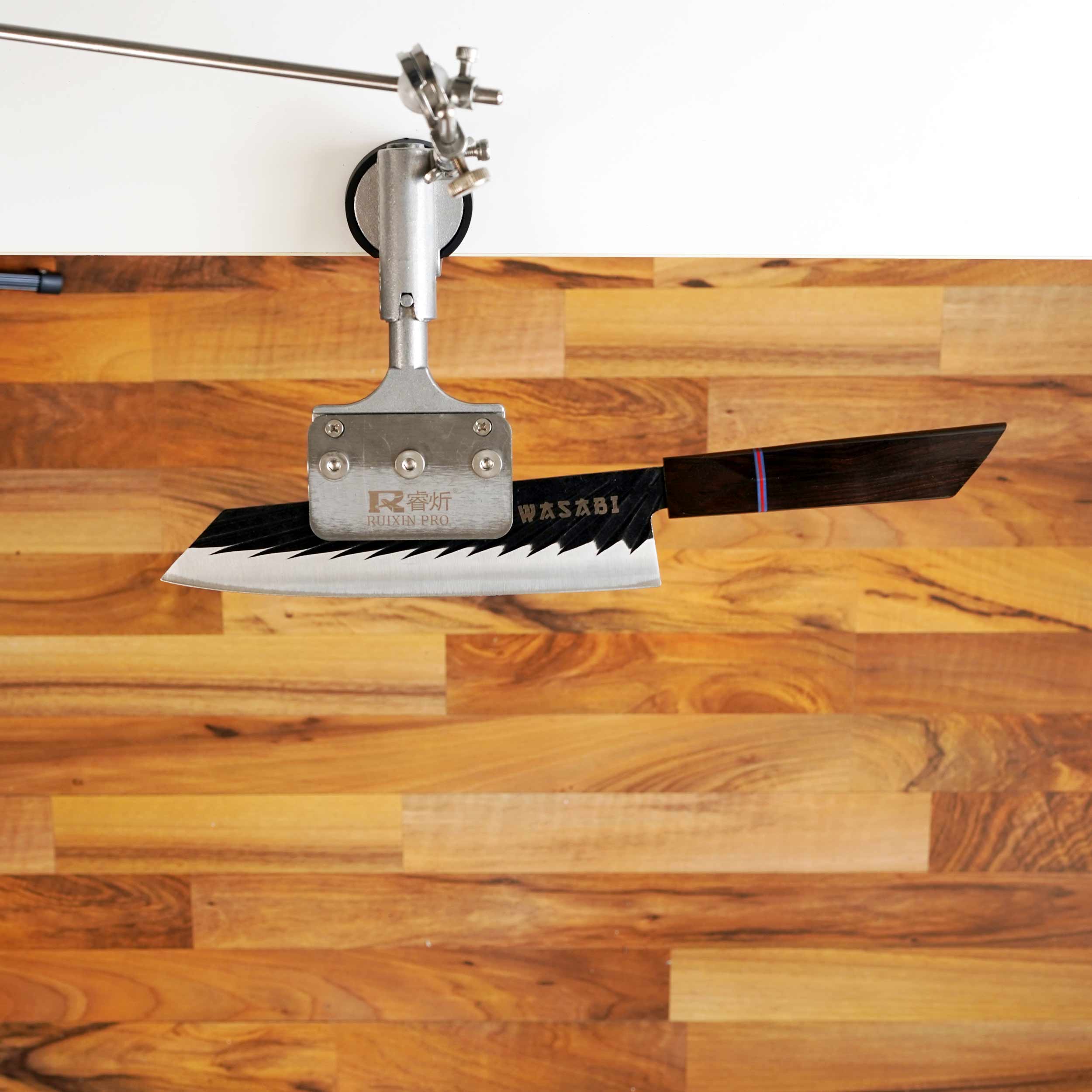 Iki Ruixin Pro™ Sharpener + 4 Whetstones Set WASABI Knives